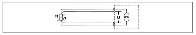 4 wire pt100 – wiring diagram