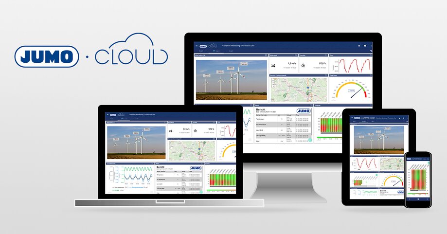 JUMO CLOUD cloud-based SCADA system