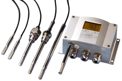 Humidity and temperature measuring probe - For industrial applications