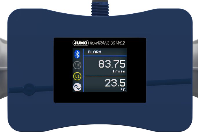 ultrasonic flowmeter JUMO flowTRANS US W02