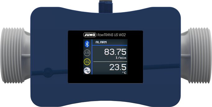 Ultrasonic flow meter JUMO flowTRANS US W02
