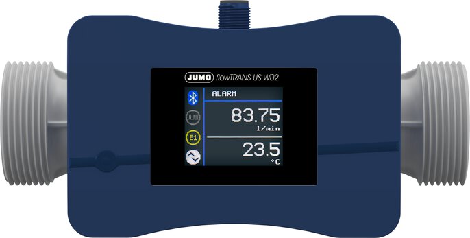 JUMO flowTRANS US W02 ultrasonic flow meter (406051)