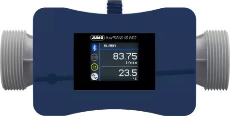 JUMO flowTRANS US W02 - Ultraschall-Durchflussmessgerät