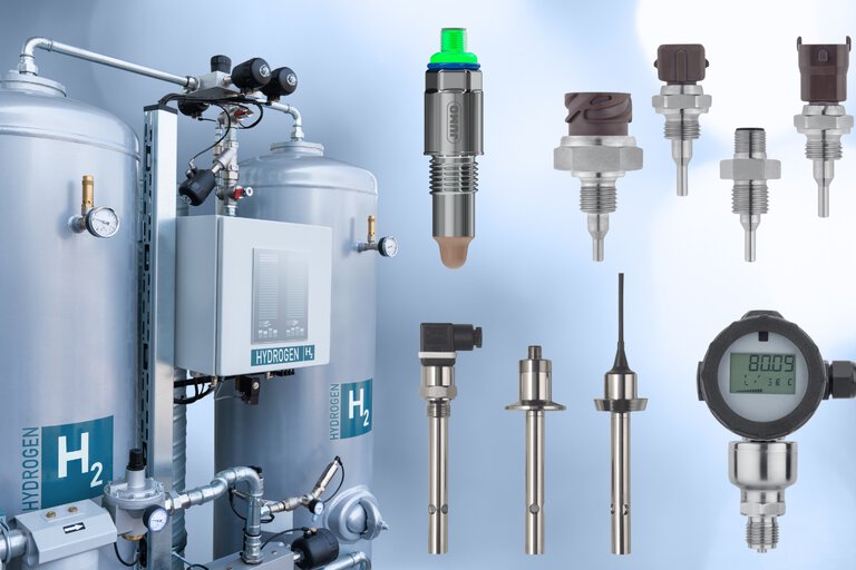 measuring sensors for electrolysers