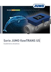 Serie JUMO flowTRANS US - caudalímetros ultrasónicos
