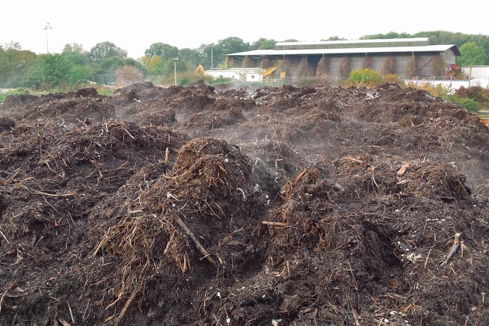 industrial composting plant