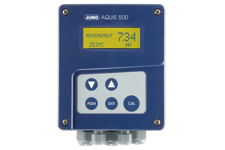 Transmitter and controller for pH value JUMO AQUIS 500 pH