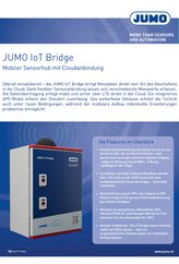 Flyer JUMO IoT Bridge Titelblatt