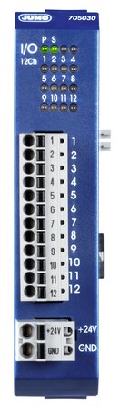 Digital input/output module for JUMO automation system