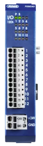 Module d'entrées et de sorties numériques à 12 canaux - Module pour système d'automatisation