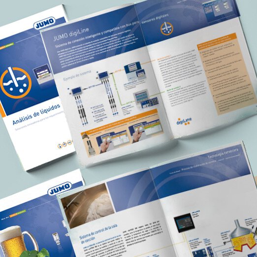 brochures de sensores y automatización de procesos industriales