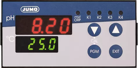 JUMO dTRANS pH 01 - Transmisor de valores de pH y redox