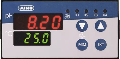 JUMO dTRANS pH 01 - Transmitter for pH and redox values