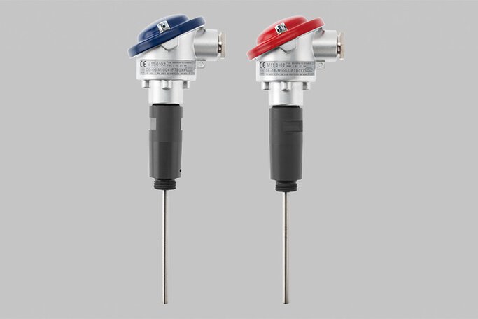 Temperature probes for heat meters