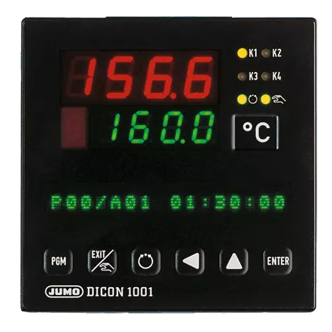 JUMO DICON 1001 - Controlador de programa universal