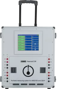 987050_thermoCOR_Klappe-zu_mit-Griff_Screen_front_ohne_Kabel.tif - Přenosný měřicí systém pro AMS2750 a CQI-9