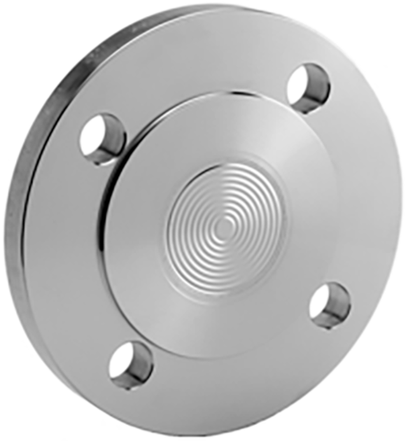 Diaphragm seal with flange connection