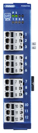 Module relais à 4 canaux pour système d'automatisaton JUMO