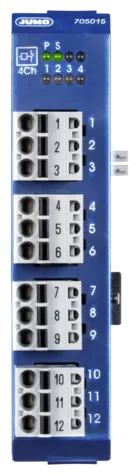 Moduł przekaźnikowy PLC mTRON T, 4-kanałowy - System automatyki JUMO