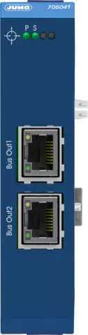 Modul routeru, 2-portový - Modul pro automatizační systém JUMO variTRON