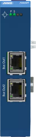 Router module met 2 poorten - Module voor automatiserings­systeem JUMO variTRON