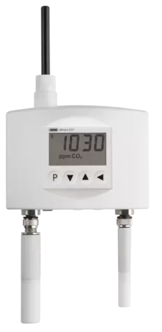 JUMO Wtrans E01 - 用于湿度、温度和 CO2 的测量传感器