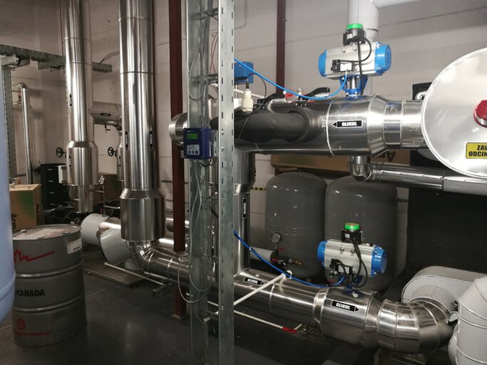 ammonia cold storage detection system