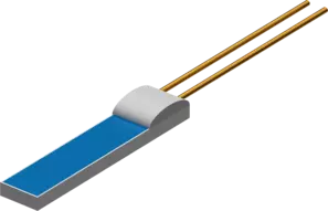 Temperatursensor med platinachip PCW-M-AuNi - med tilkoblingsgjenger i henhold til DIN EN IEC 60751