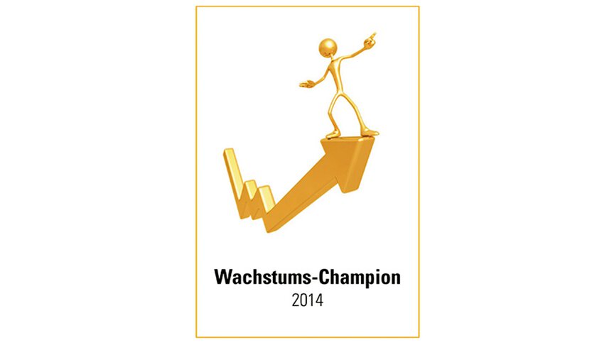 Wachstums-Champion 2014 Logo