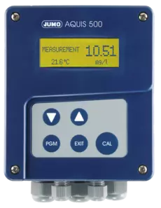 JUMO AQUIS 500 RS - Zobrazovací přístroj a regulátor pro digitální senzory