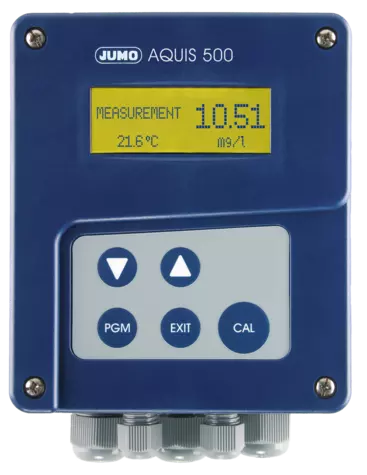 JUMO AQUIS 500 RS - Indicateur et régulateur pour capteurs numériques