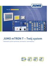 Prospekt JUMO mTRON T System do pomiarów, regulacji i automatyzacji