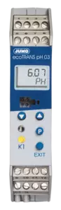 JUMO ecoTRANS pH 03 - Convertisseur de mesure et détecteur de seuils pour pH, Redox et température
