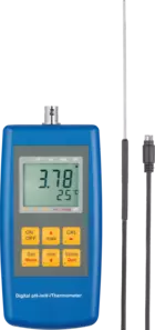 Portable digital measuring device - For pH, redox, and conductivity