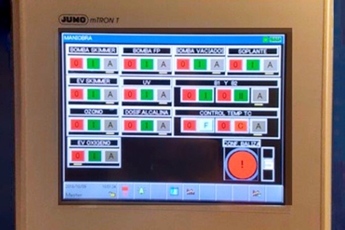 Control panel JUMO mTRON T