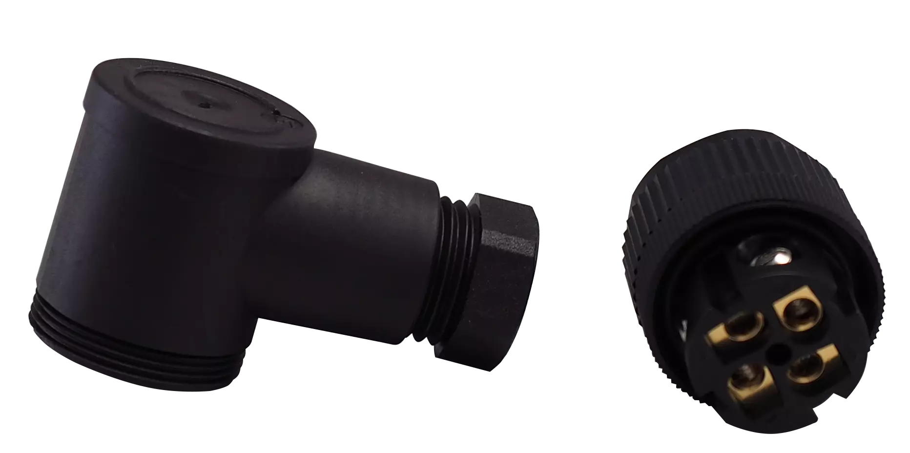 4-pole cable connector M12 x 1, 713 seri