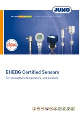 Flyer EHEDG-sertifiserte sensorer
