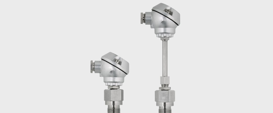 thermocouples with heads