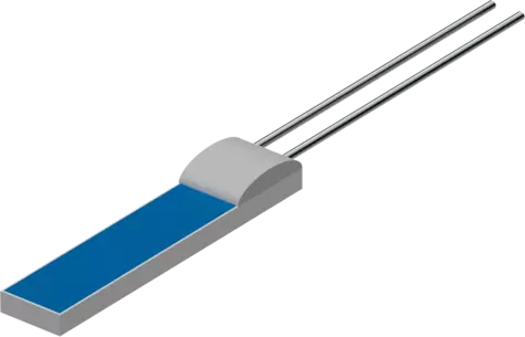 Teplotní senzory v provedení platinového čipu PCW-M-PtNi - s připojovacími vodiči podle DIN EN IEC 60751