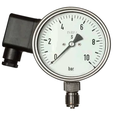 Pressure transmitter - With analog actual value display
