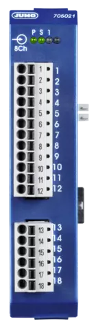 JUMO mTRON T - Analog input module 8-channel