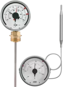 Contact dial thermometer - For temperature control