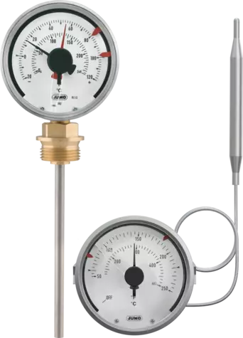 Contact dial thermometer - For temperature control