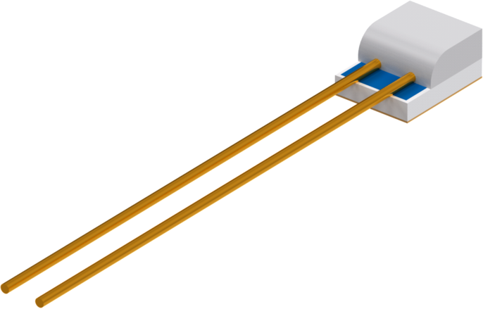 Sensor de temperatura de platino PCWRB-L-AuNi para tiempos de respuesta rápidos