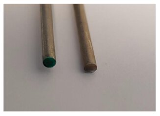 Example of JUMO's K-type thermocouple marked in green