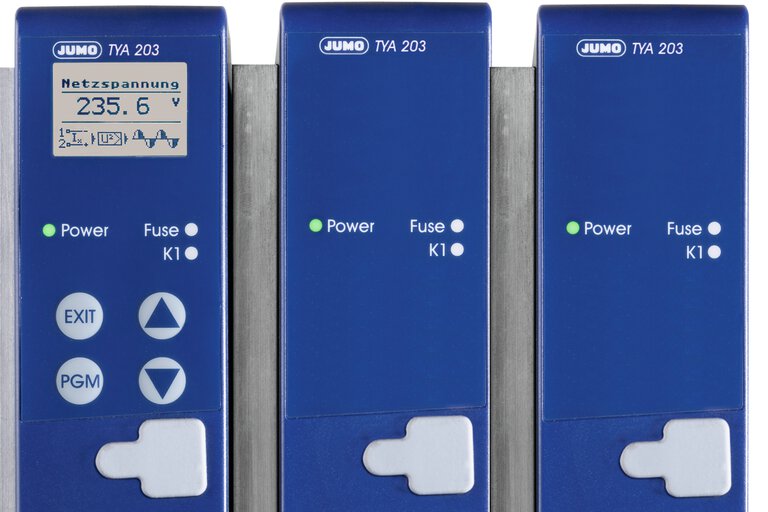 JUMO TYA series thyristor power controllers