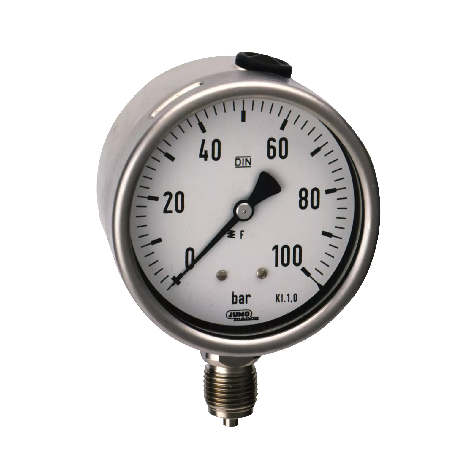 JUMO manox - Manometer aus Edelstahl NG 100 Typ 420 - 404110