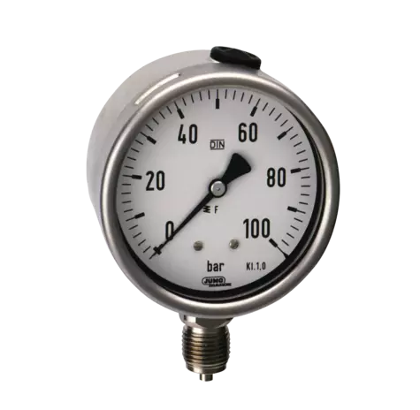 JUMO manox - Stainless steel pressure gauge NG 100 Type 420