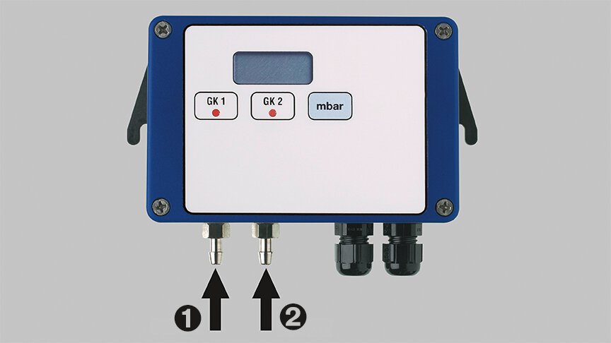 Differential pressure sensor