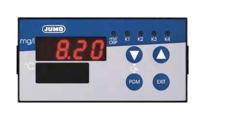 JUMO dTRANS Az 01 - Microprocessor aanwijzer en regelaar voor de analyse meettechniek